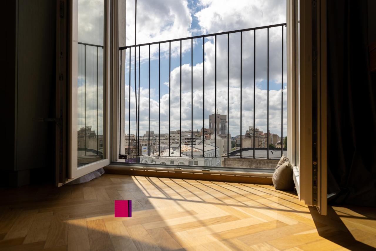 Metropole Apartments Panoramic Ateneum Bukarest Exterior foto