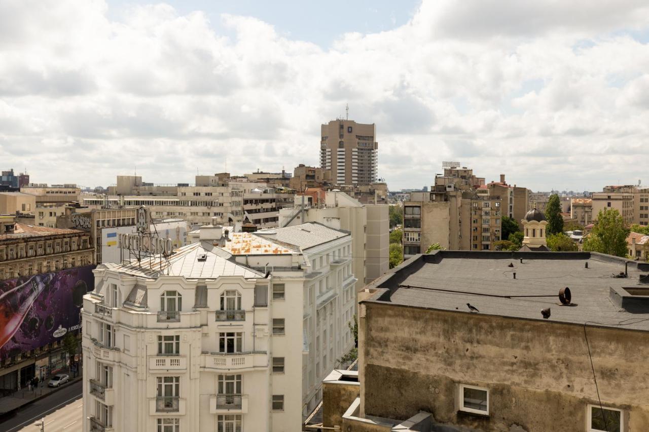 Metropole Apartments Panoramic Ateneum Bukarest Exterior foto