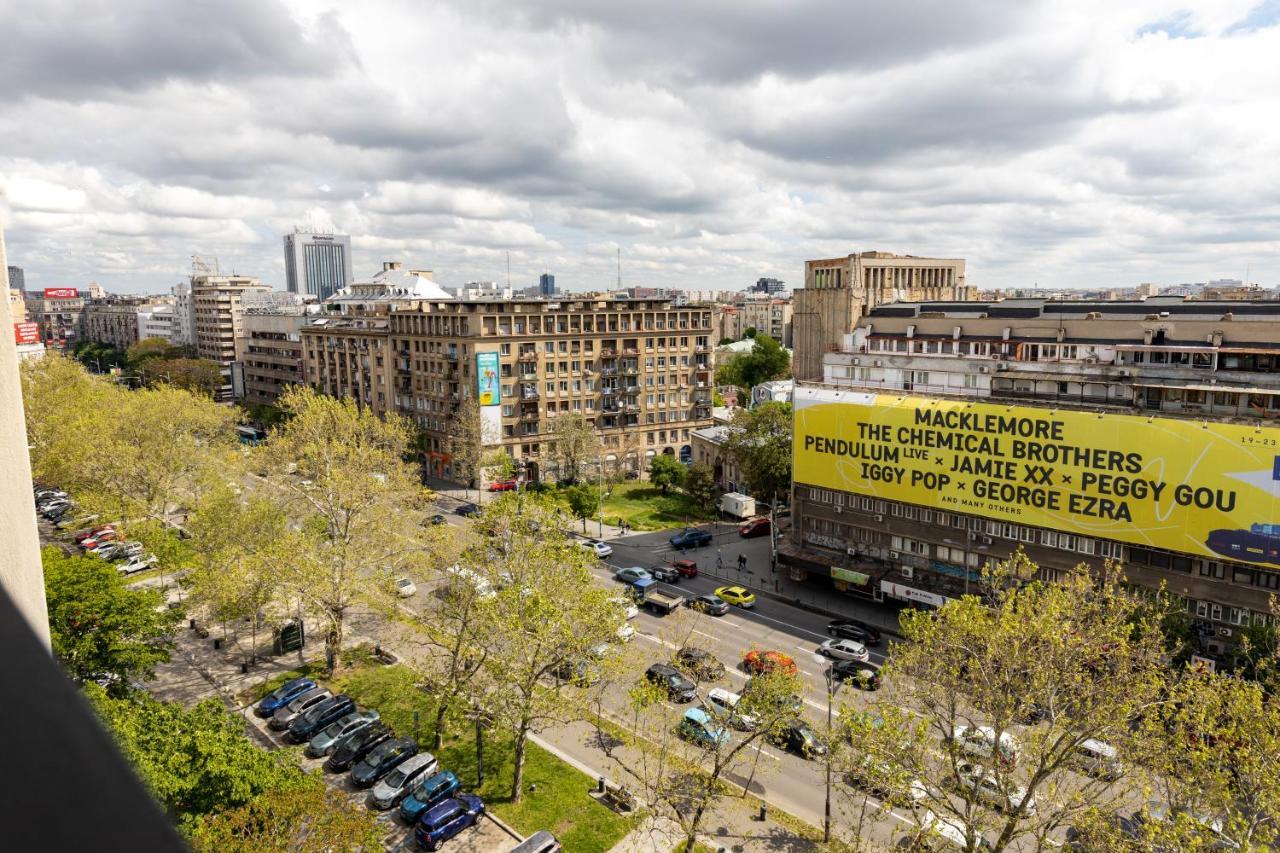 Metropole Apartments Panoramic Ateneum Bukarest Exterior foto